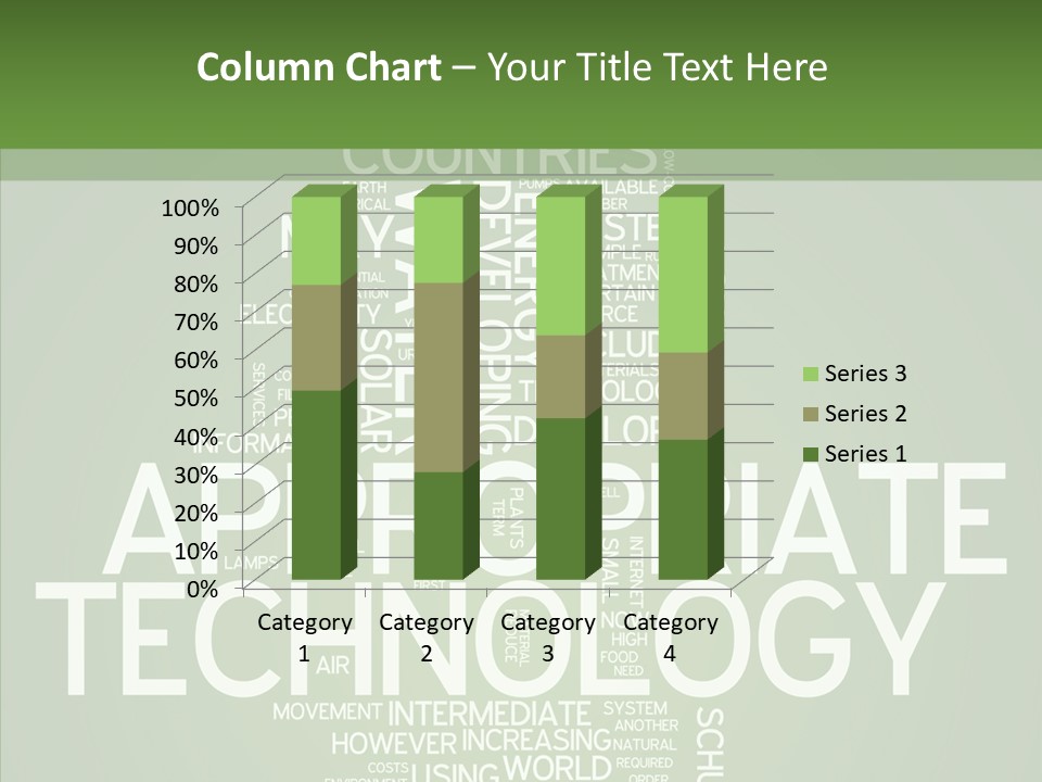 Economic Sustainable Appropriate PowerPoint Template
