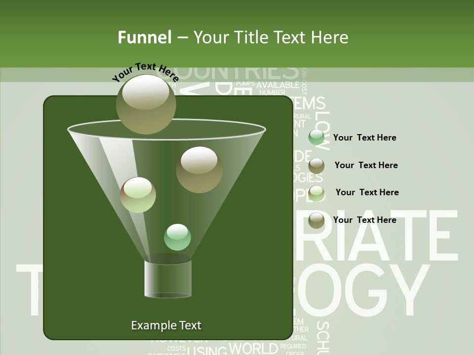 Economic Sustainable Appropriate PowerPoint Template