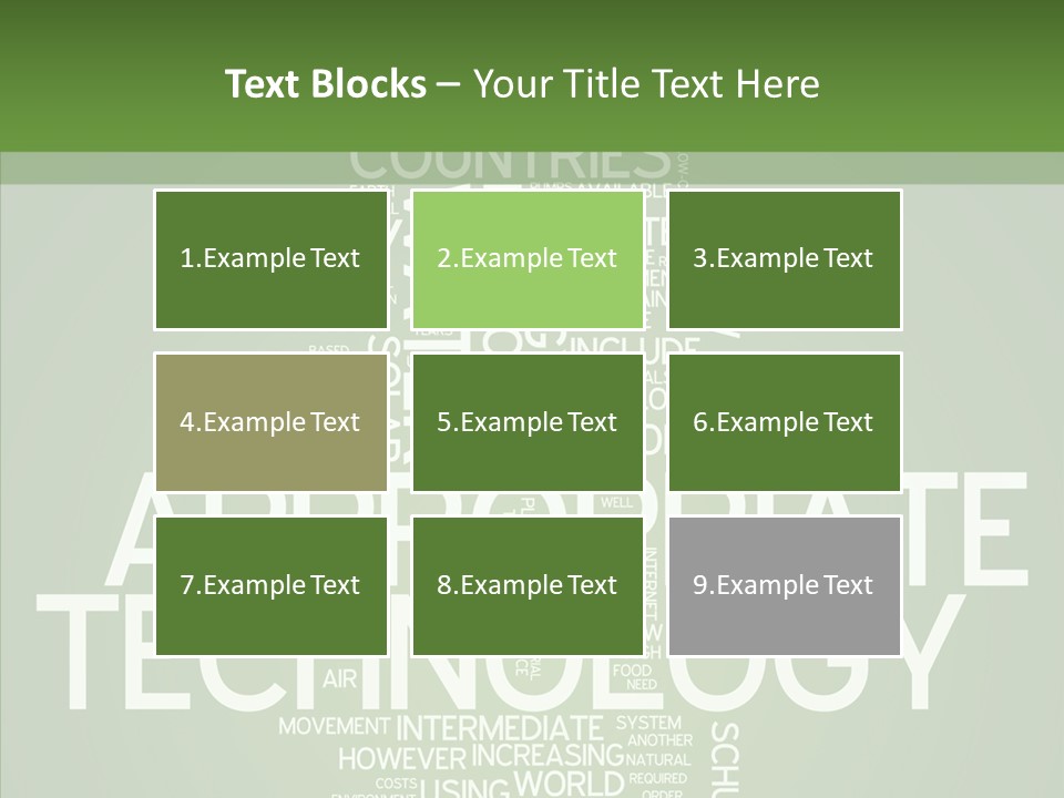 Economic Sustainable Appropriate PowerPoint Template