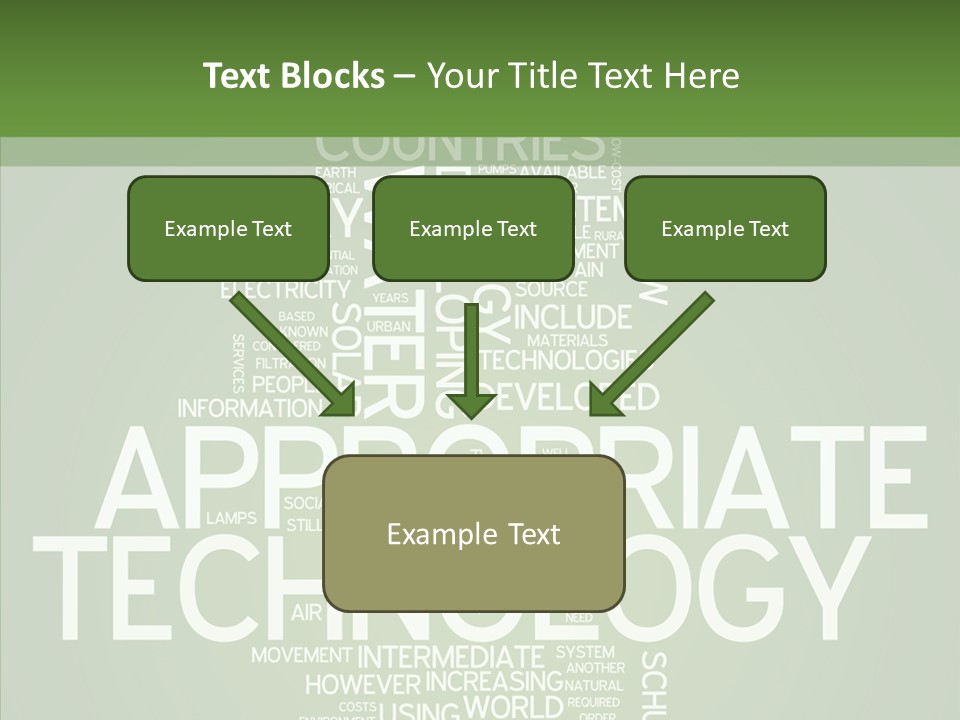 Economic Sustainable Appropriate PowerPoint Template