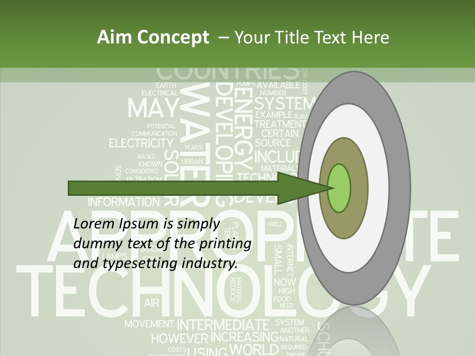 Economic Sustainable Appropriate PowerPoint Template