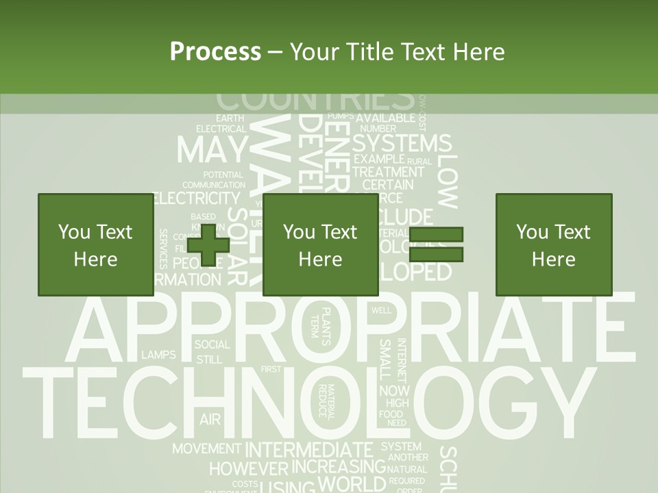 Economic Sustainable Appropriate PowerPoint Template