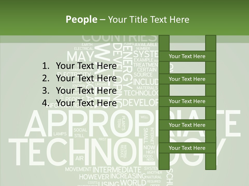 Economic Sustainable Appropriate PowerPoint Template