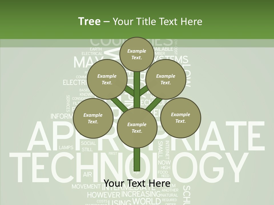 Economic Sustainable Appropriate PowerPoint Template