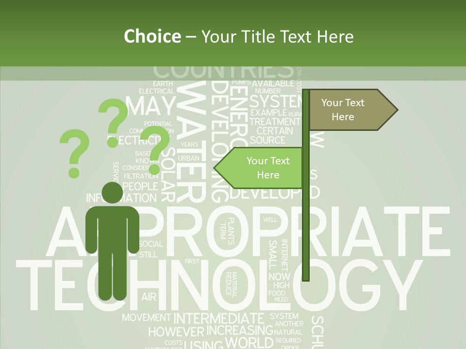 Economic Sustainable Appropriate PowerPoint Template