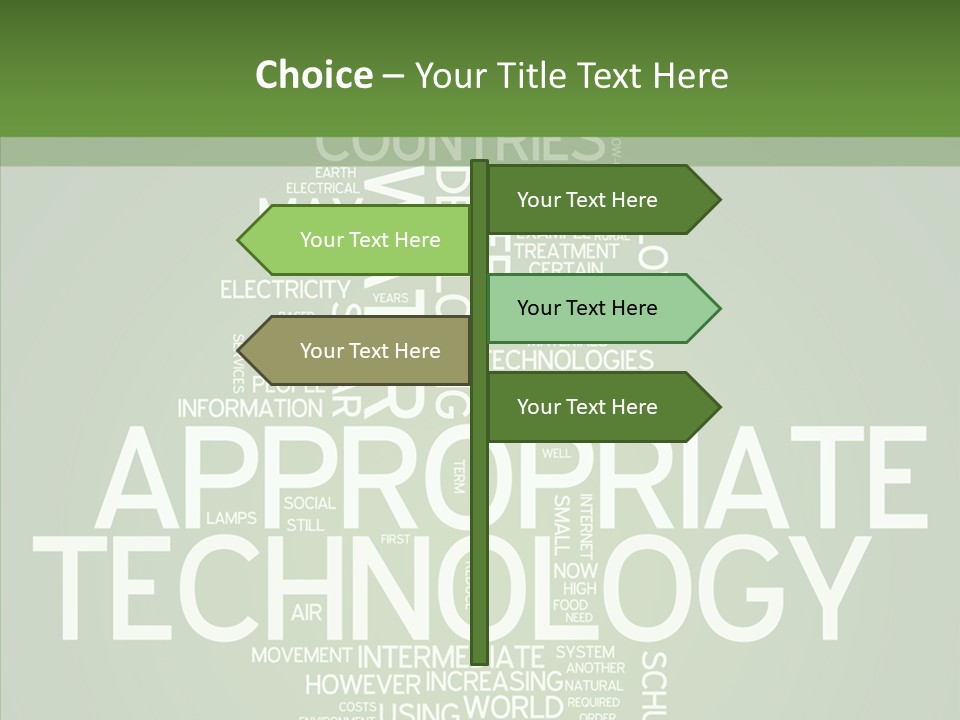 Economic Sustainable Appropriate PowerPoint Template