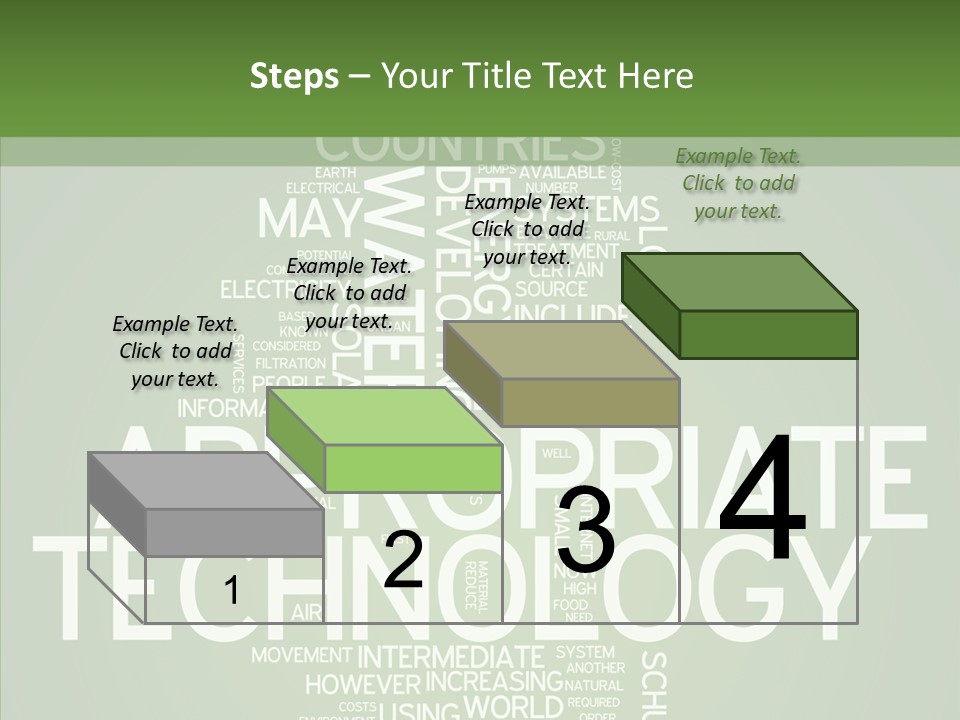 Economic Sustainable Appropriate PowerPoint Template