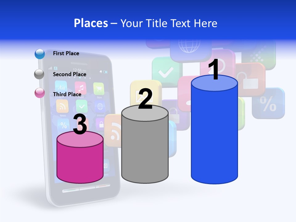 Apps Multimedia Isolated PowerPoint Template