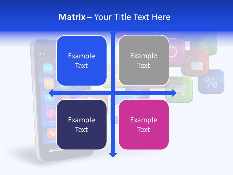Apps Multimedia Isolated PowerPoint Template