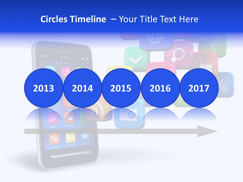Apps Multimedia Isolated PowerPoint Template