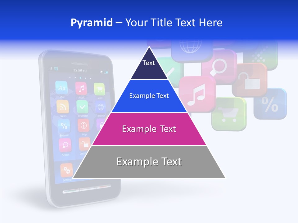 Apps Multimedia Isolated PowerPoint Template