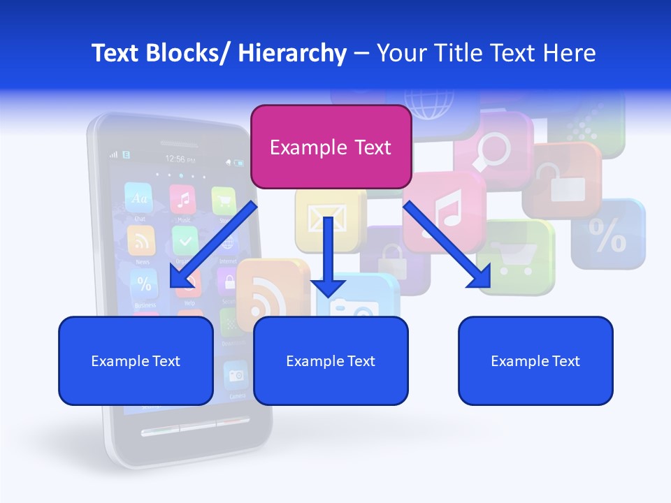 Apps Multimedia Isolated PowerPoint Template