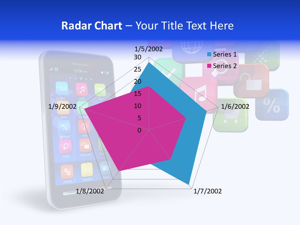 Apps Multimedia Isolated PowerPoint Template