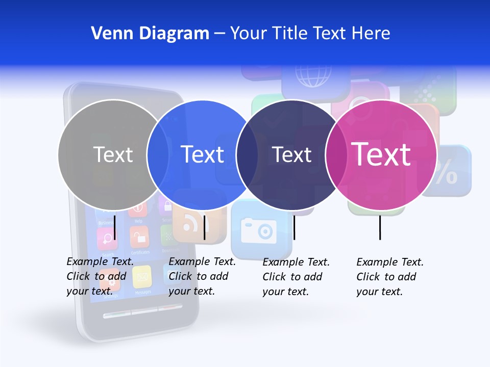 Apps Multimedia Isolated PowerPoint Template