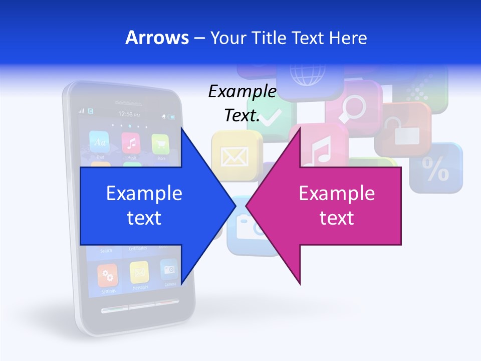 Apps Multimedia Isolated PowerPoint Template