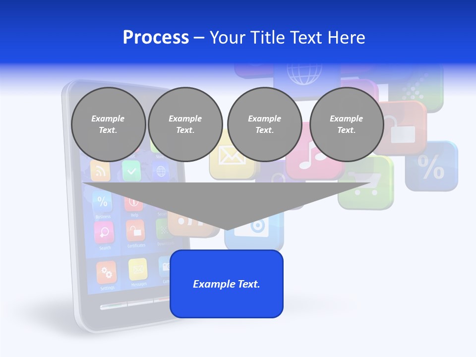 Apps Multimedia Isolated PowerPoint Template