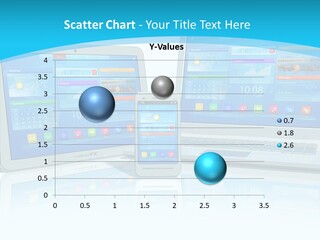 Devices Notebook Applications PowerPoint Template