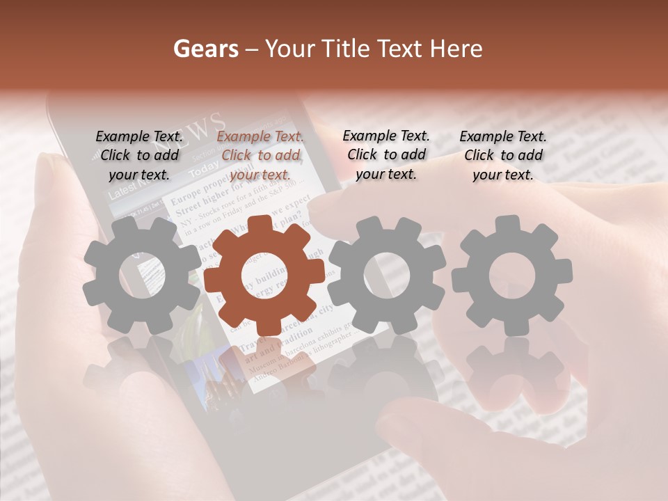 Erfolg Handeln Anzug PowerPoint Template