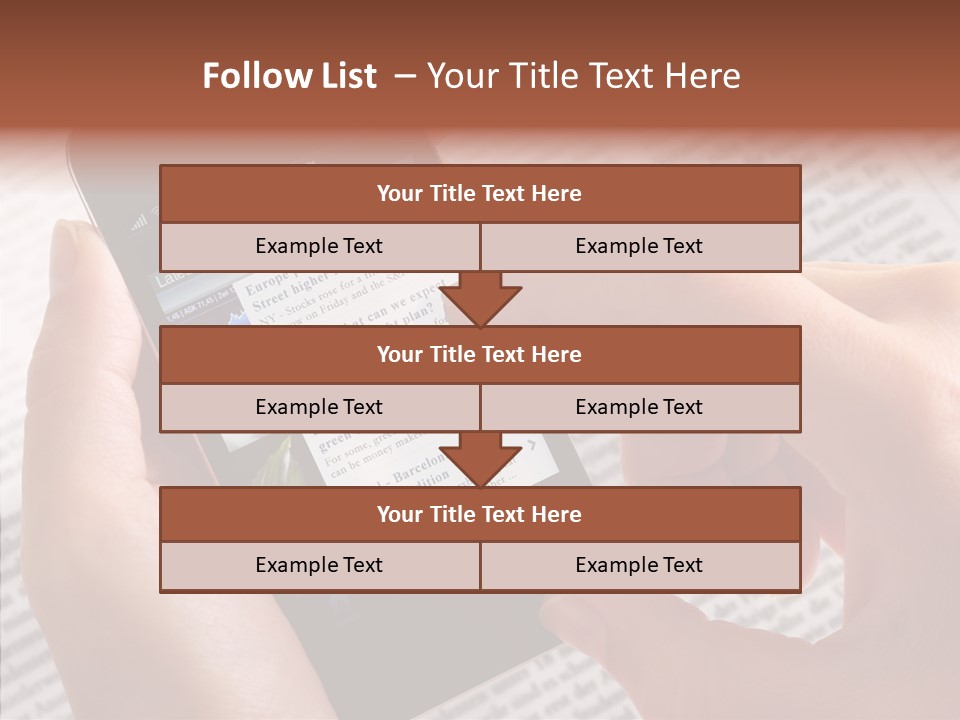 Erfolg Handeln Anzug PowerPoint Template