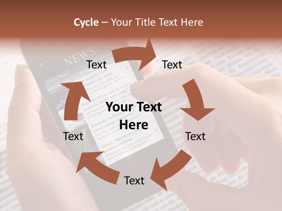 Erfolg Handeln Anzug PowerPoint Template