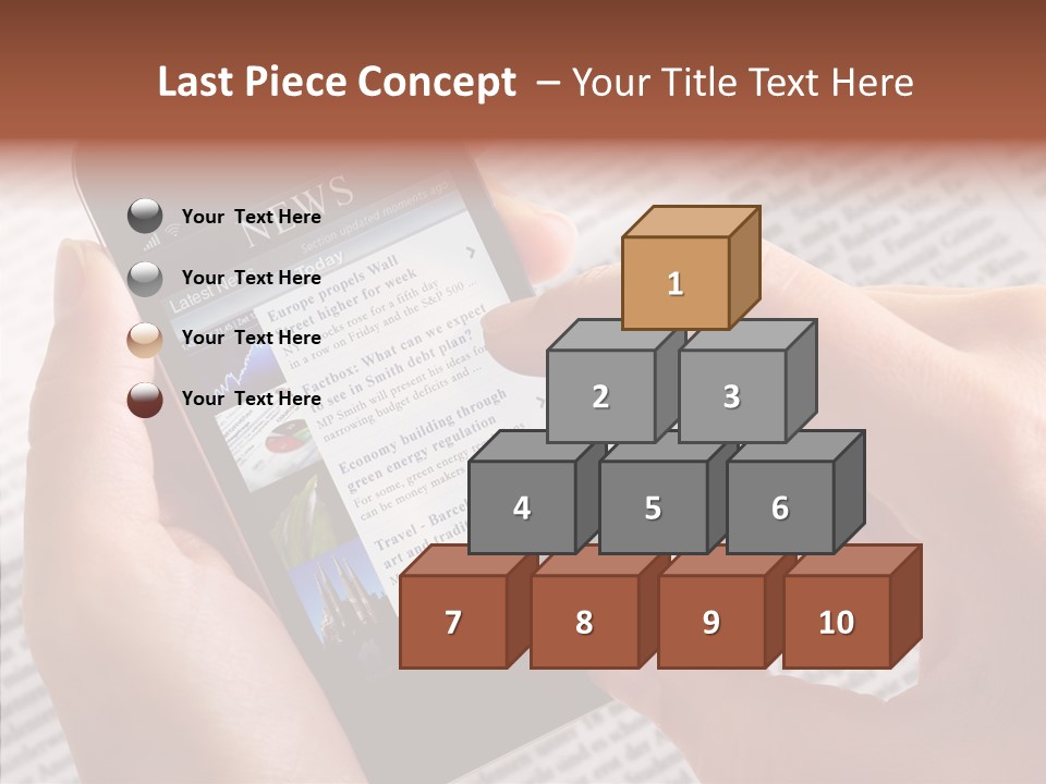 Erfolg Handeln Anzug PowerPoint Template