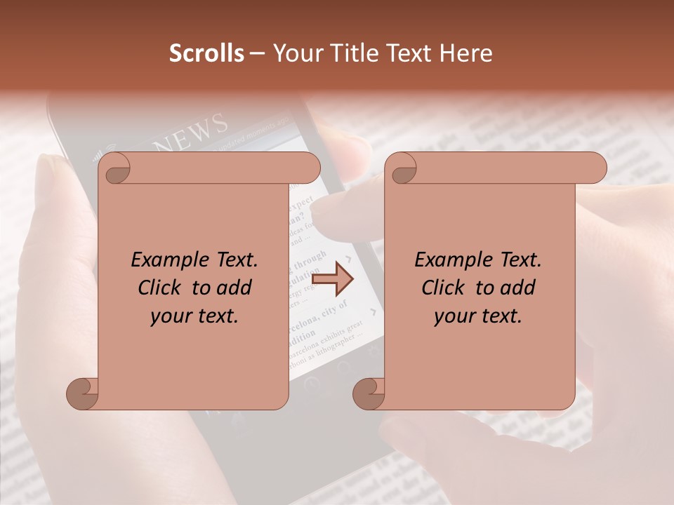 Erfolg Handeln Anzug PowerPoint Template