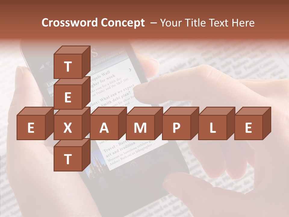 Erfolg Handeln Anzug PowerPoint Template