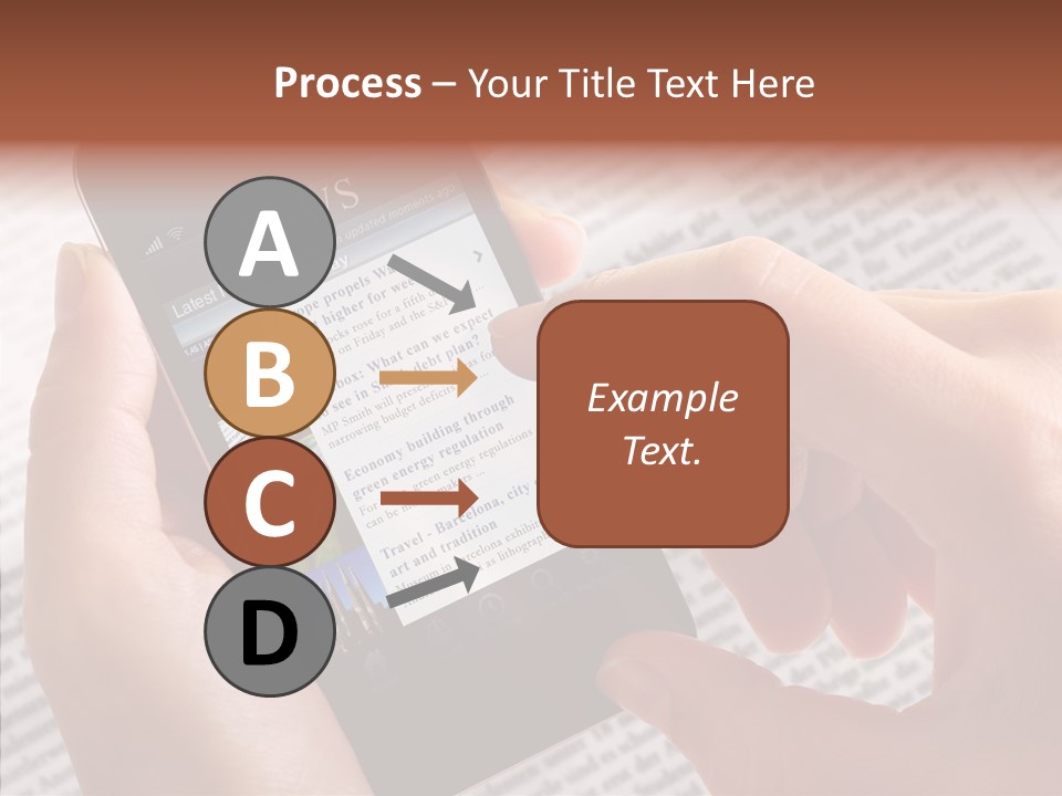 Erfolg Handeln Anzug PowerPoint Template