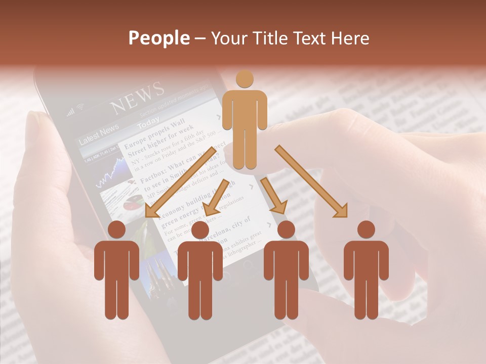 Erfolg Handeln Anzug PowerPoint Template