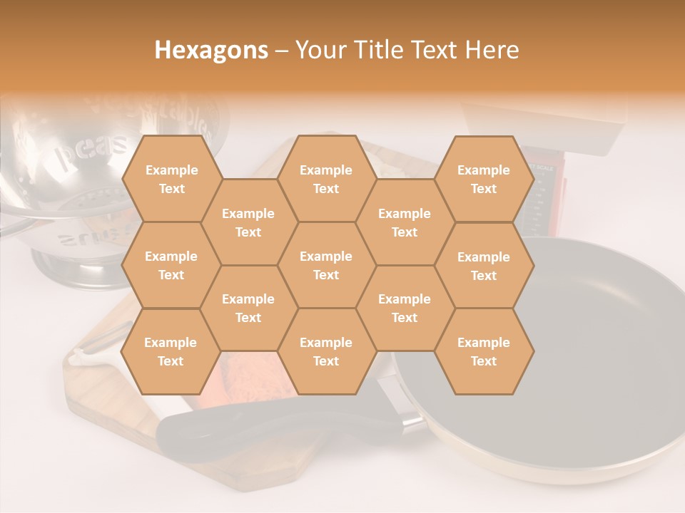 Diced Knife Prepared PowerPoint Template