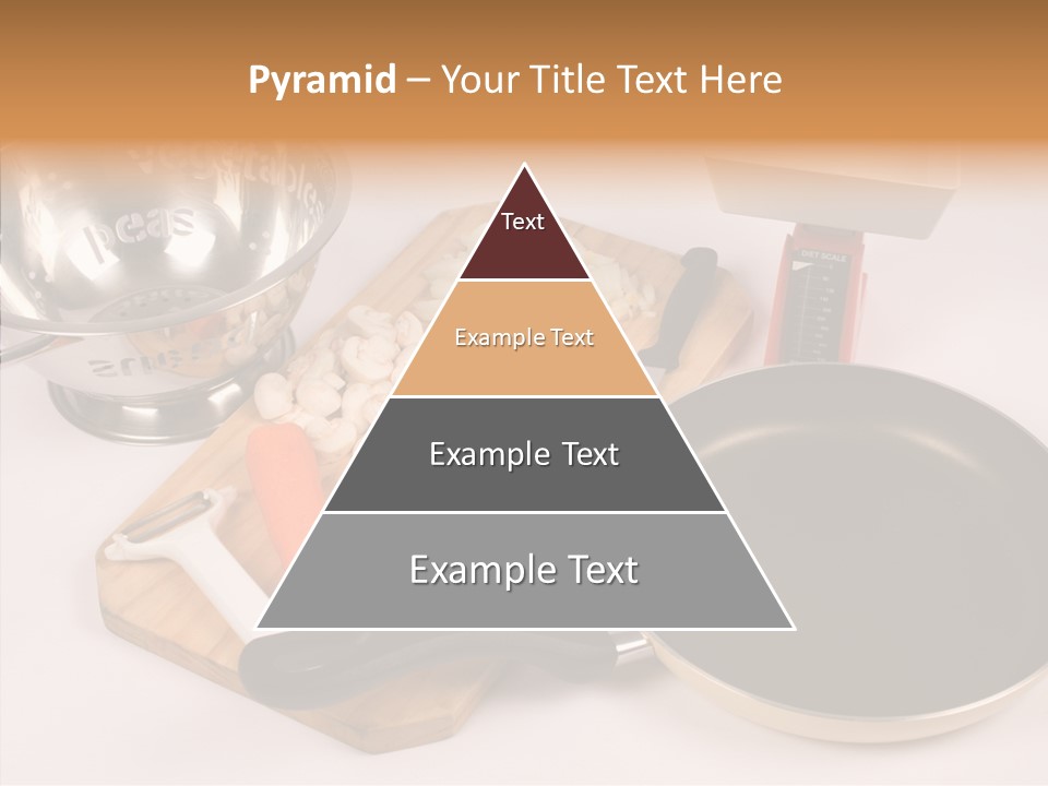 Diced Knife Prepared PowerPoint Template