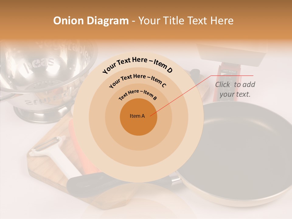 Diced Knife Prepared PowerPoint Template