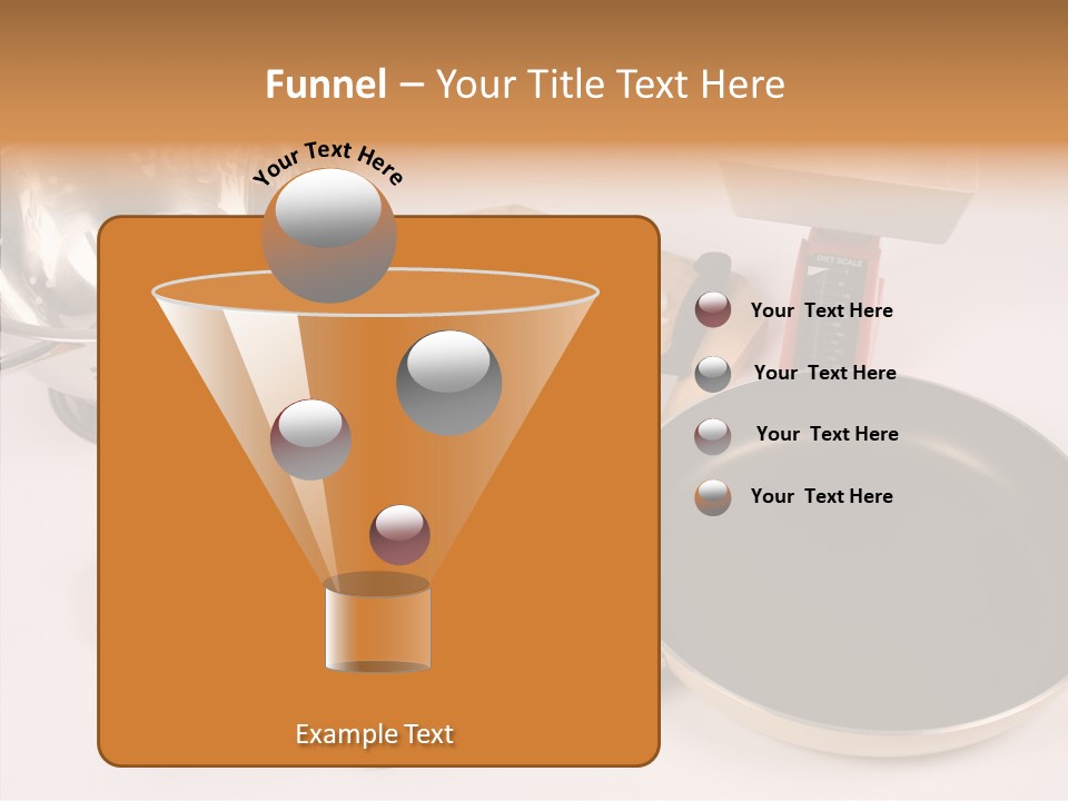 Diced Knife Prepared PowerPoint Template