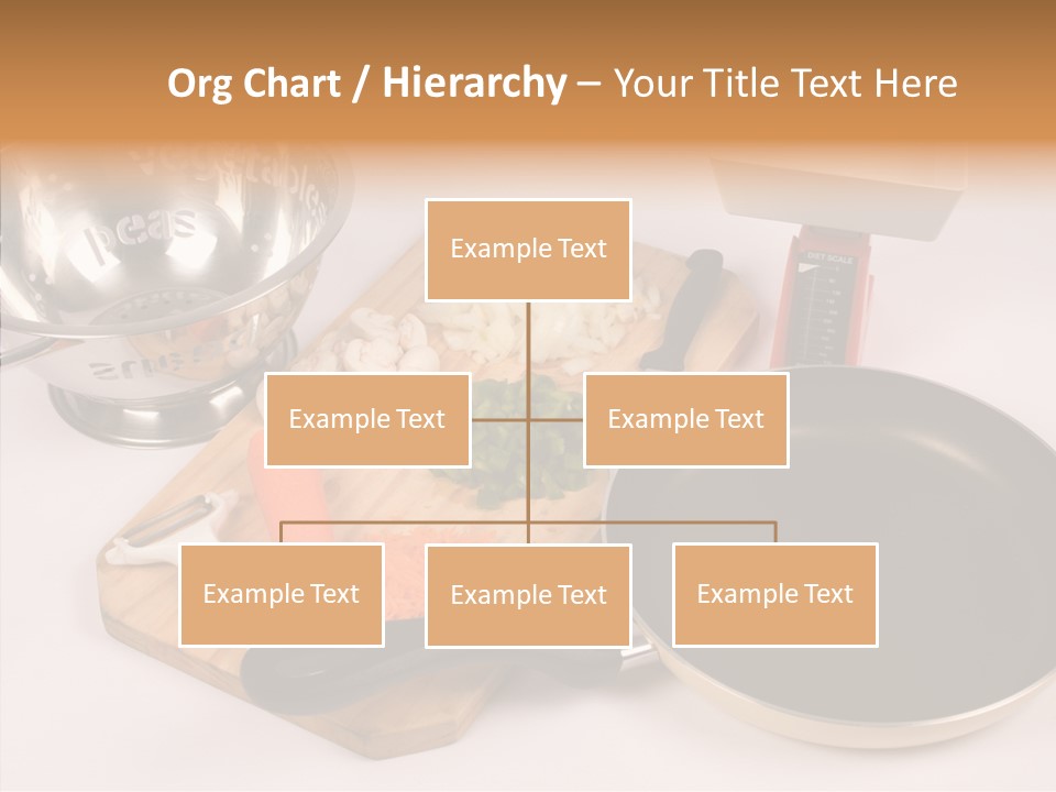 Diced Knife Prepared PowerPoint Template