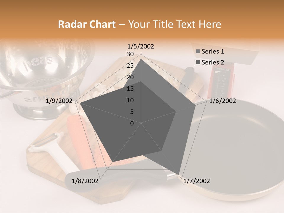 Diced Knife Prepared PowerPoint Template