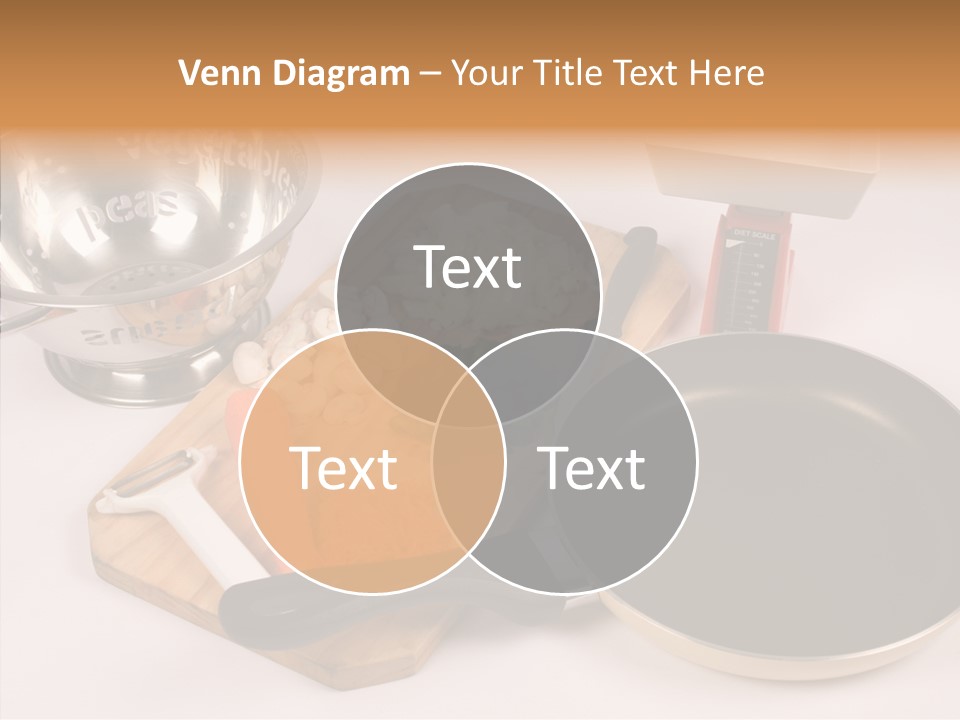 Diced Knife Prepared PowerPoint Template