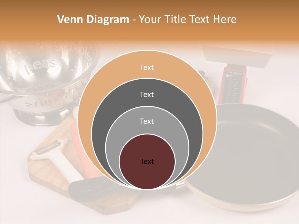 Diced Knife Prepared PowerPoint Template