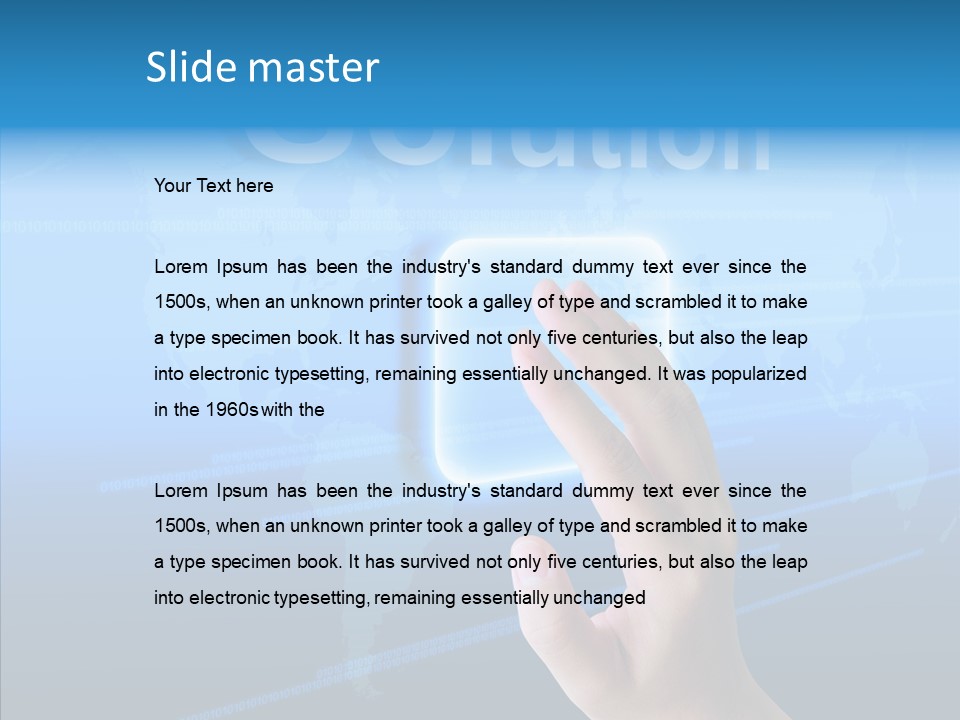 Technology Consult Presentation PowerPoint Template