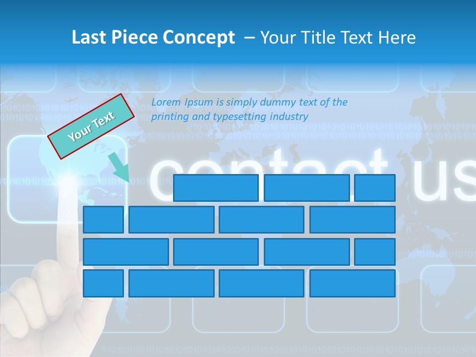Service Sent Business PowerPoint Template