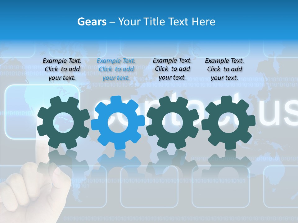 Service Sent Business PowerPoint Template