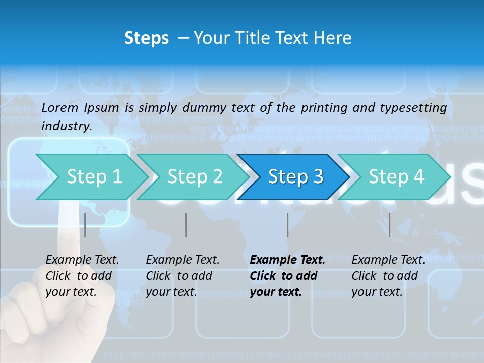 Service Sent Business PowerPoint Template