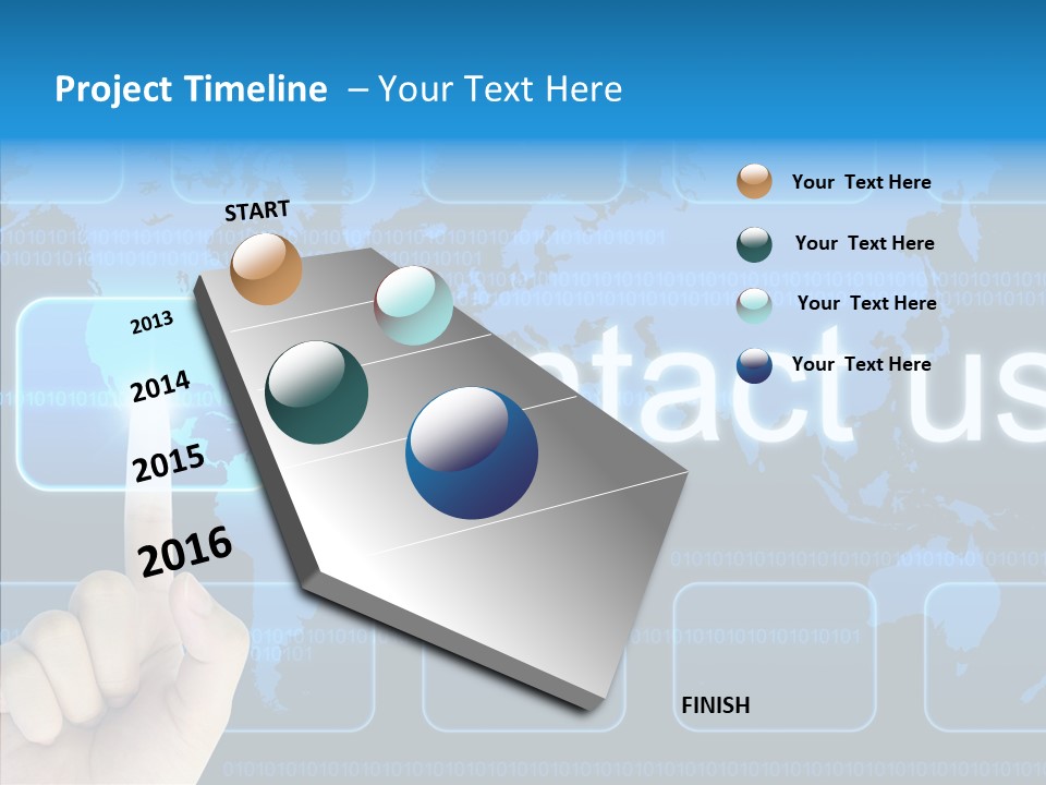 Service Sent Business PowerPoint Template