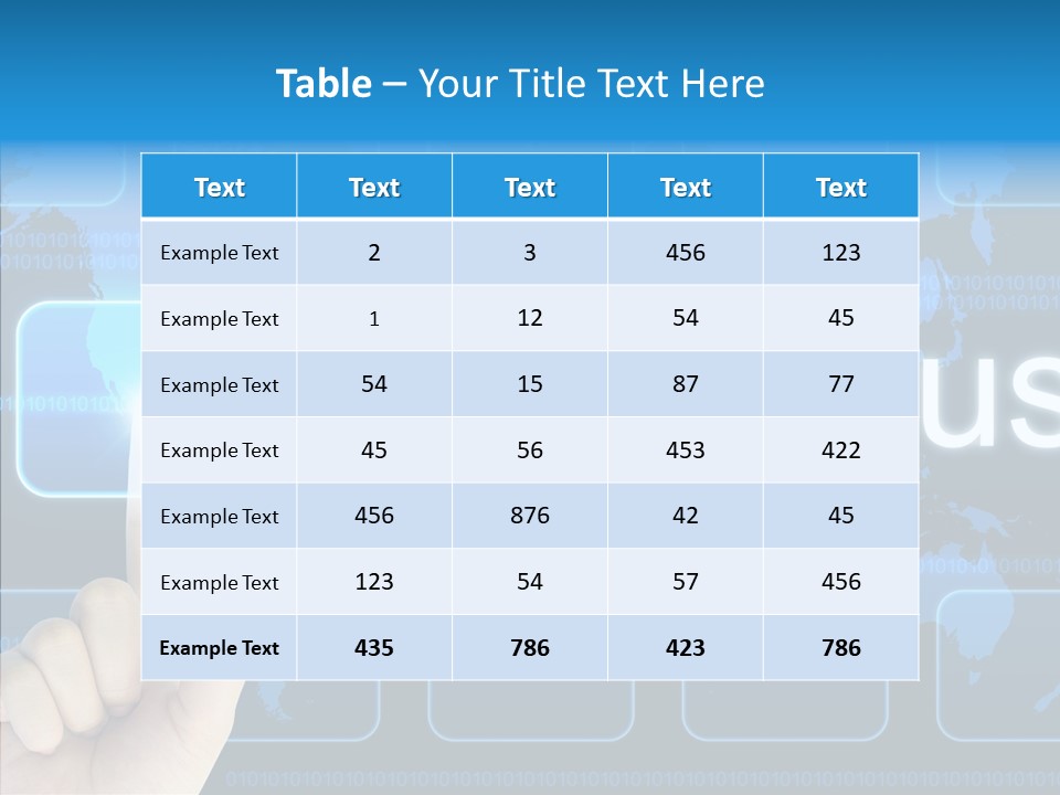 Service Sent Business PowerPoint Template
