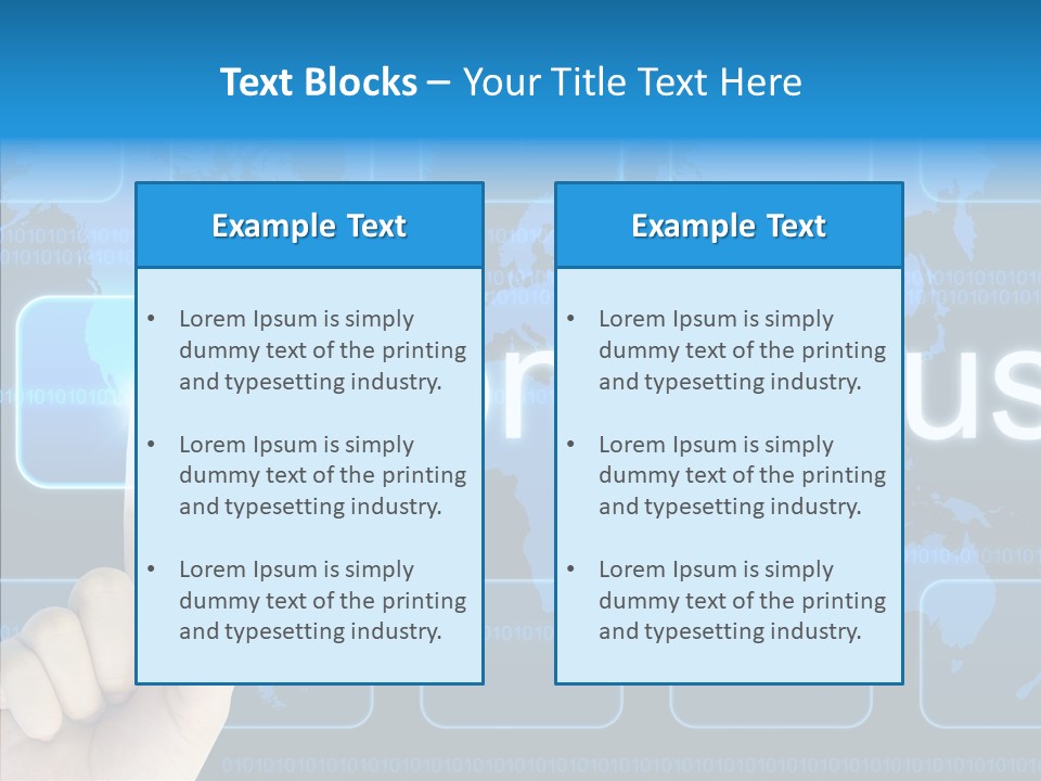 Service Sent Business PowerPoint Template