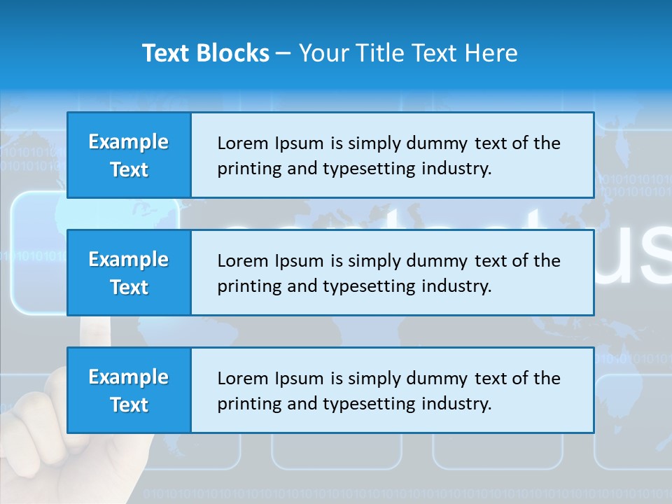 Service Sent Business PowerPoint Template