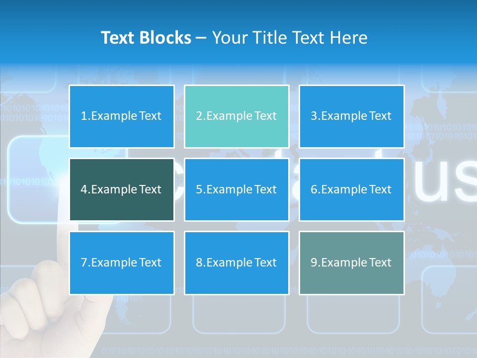 Service Sent Business PowerPoint Template