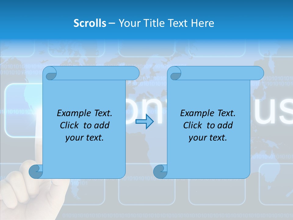 Service Sent Business PowerPoint Template