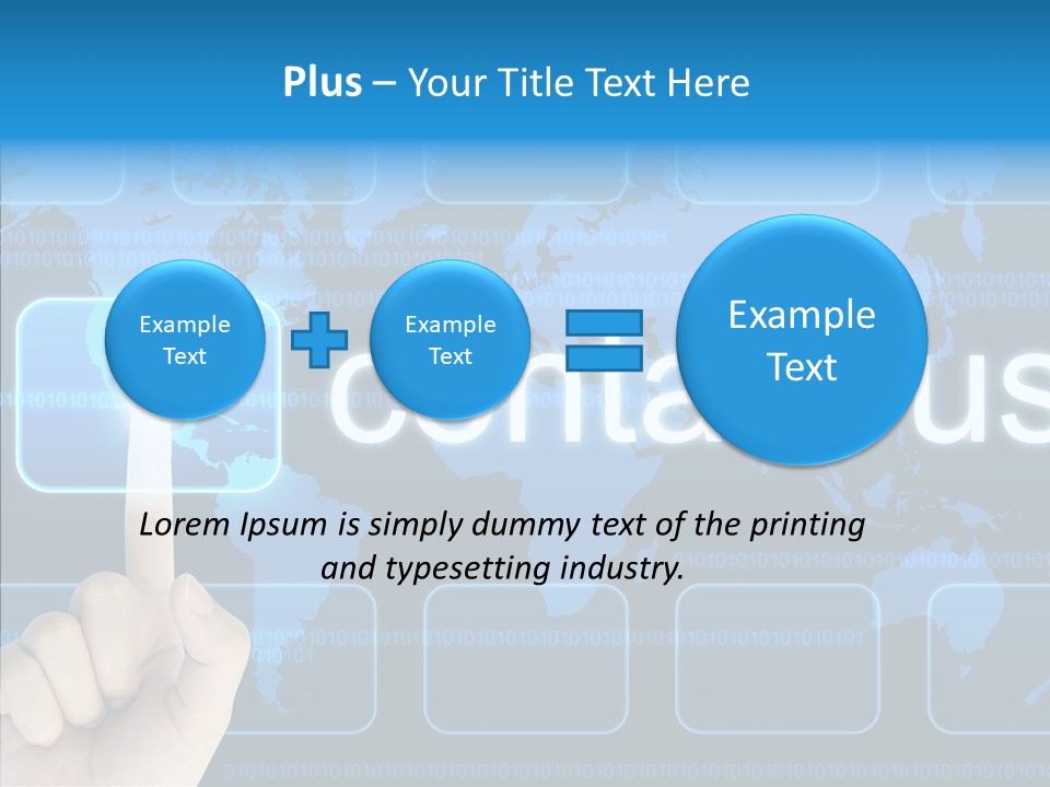 Service Sent Business PowerPoint Template