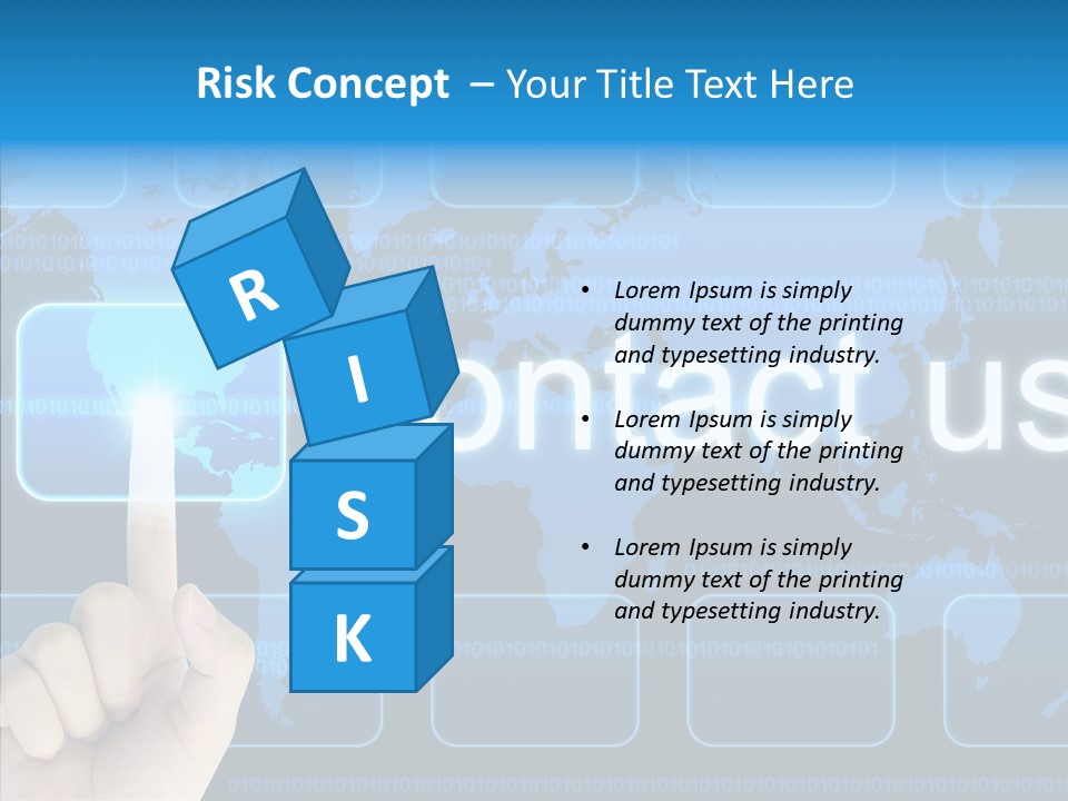 Service Sent Business PowerPoint Template