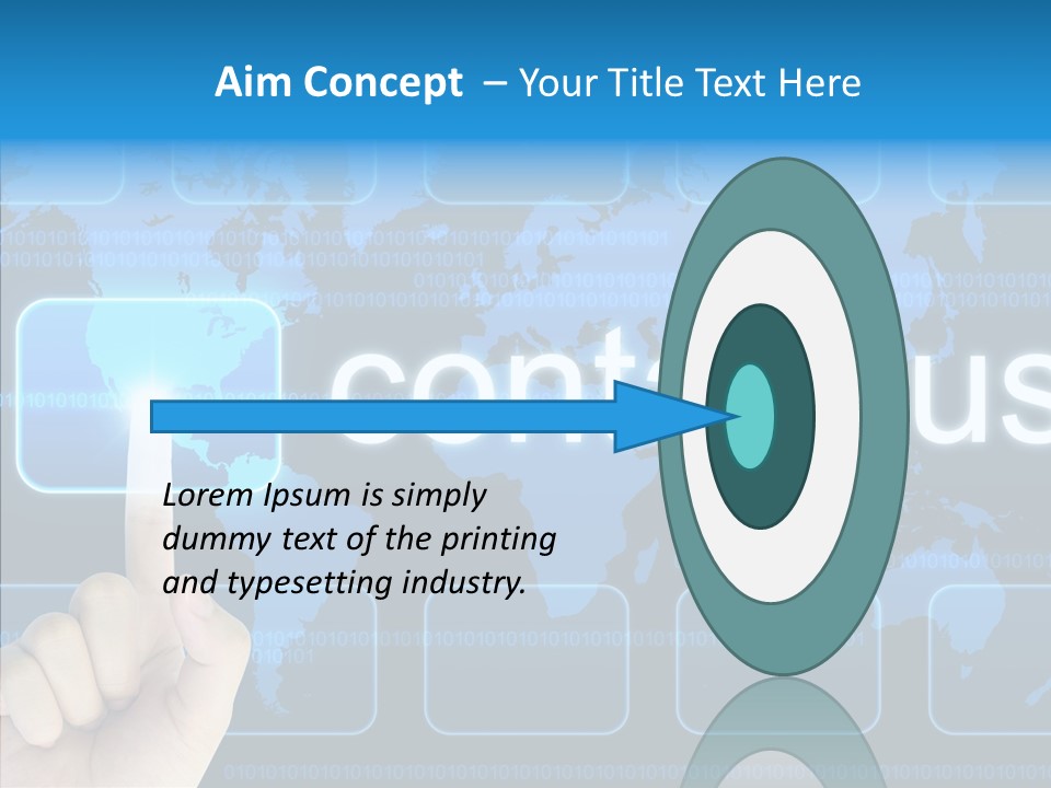 Service Sent Business PowerPoint Template